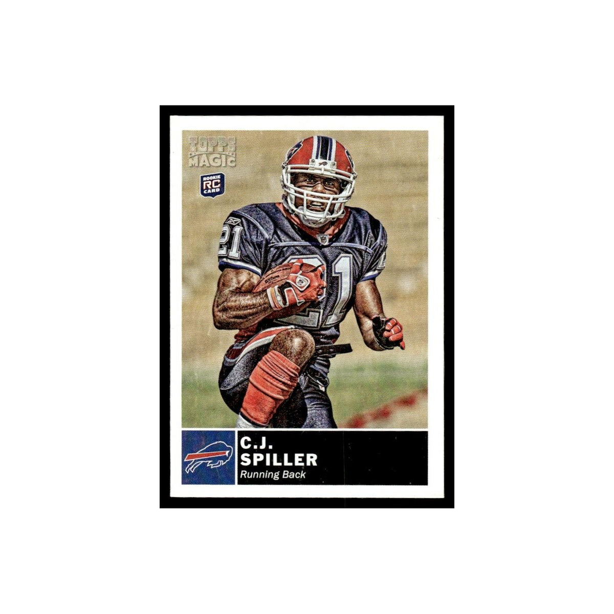 2010 Topps Magic Mini C.J. Spiller RC Bills #198