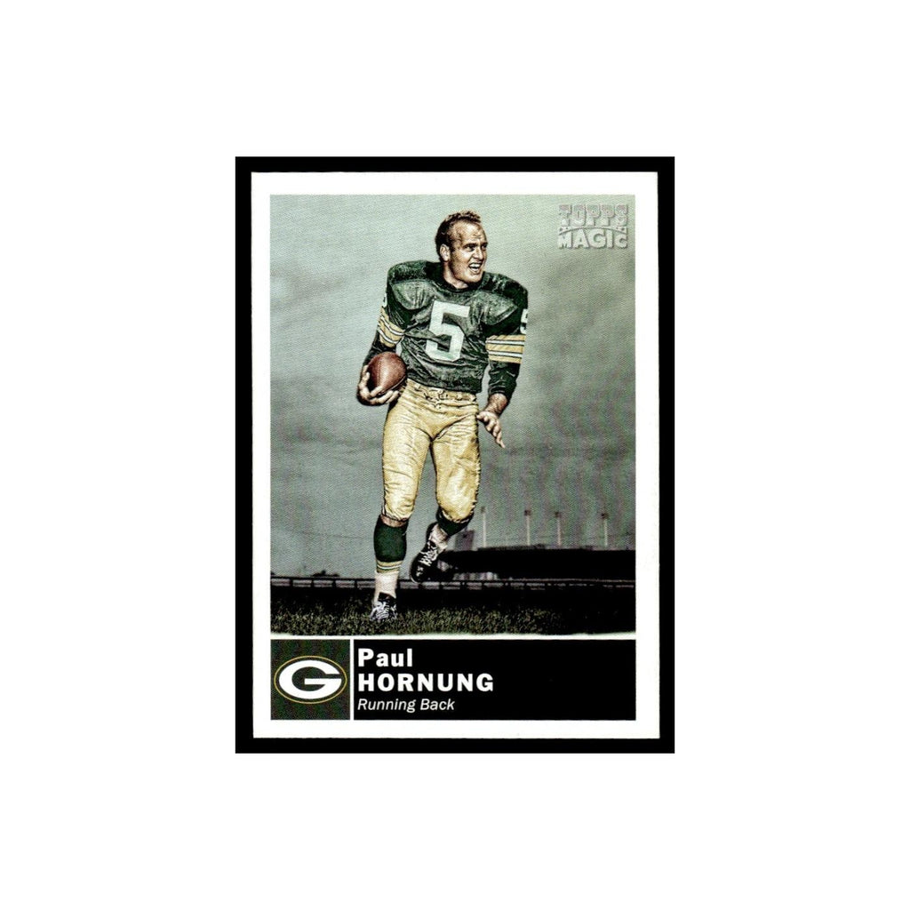 2010 Topps Magic Mini Paul Hornung Packers #18