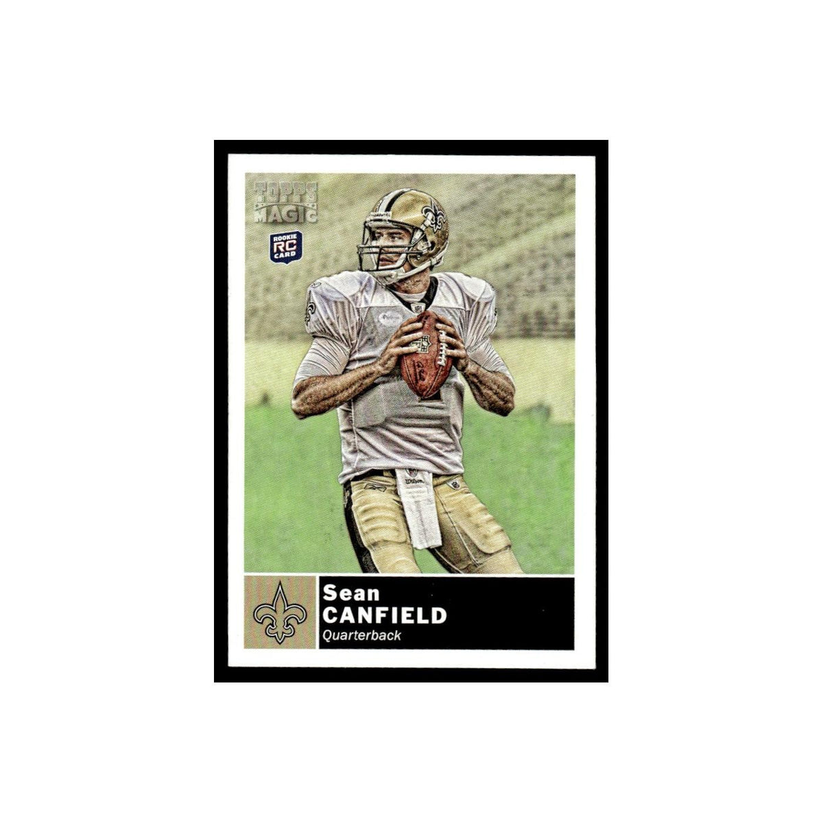 2010 Topps Magic Mini Sean Canfield RC Saints #146