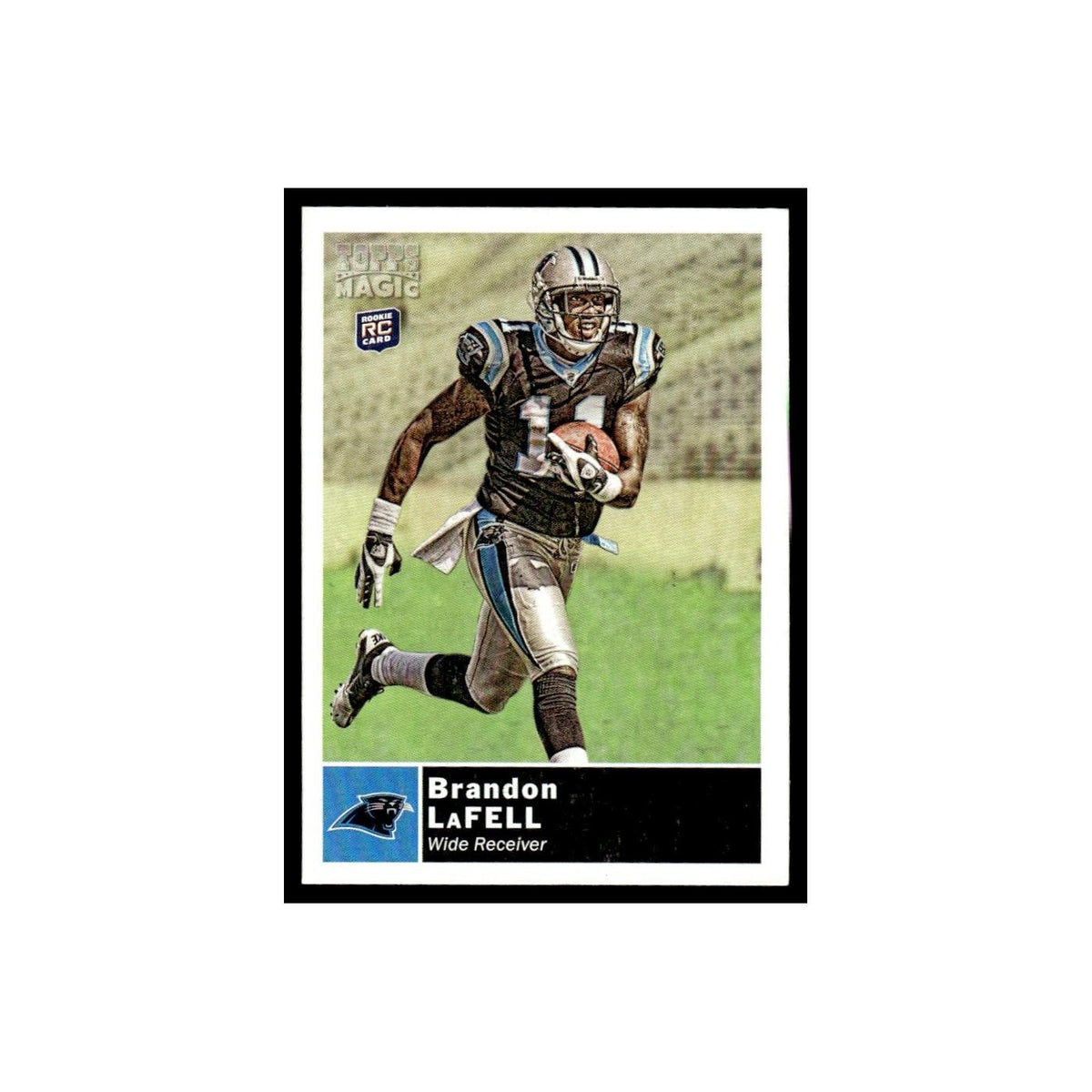 2010 Topps Magic Mini Brandon LaFell RC Panthers #66