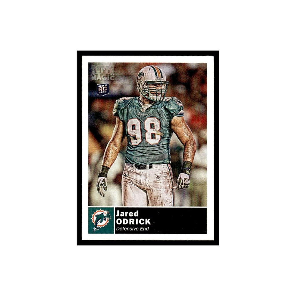 2010 Topps Magic Mini Jared Odrick RC Dolphins #77