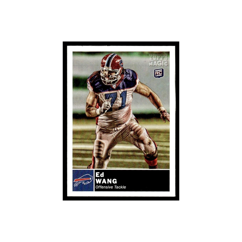 2010 Topps Magic Mini Ed Wang RC Bills #57