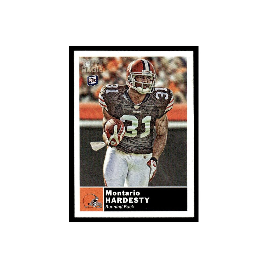 2010 Topps Magic Mini Montario Hardesty RC Browns #139