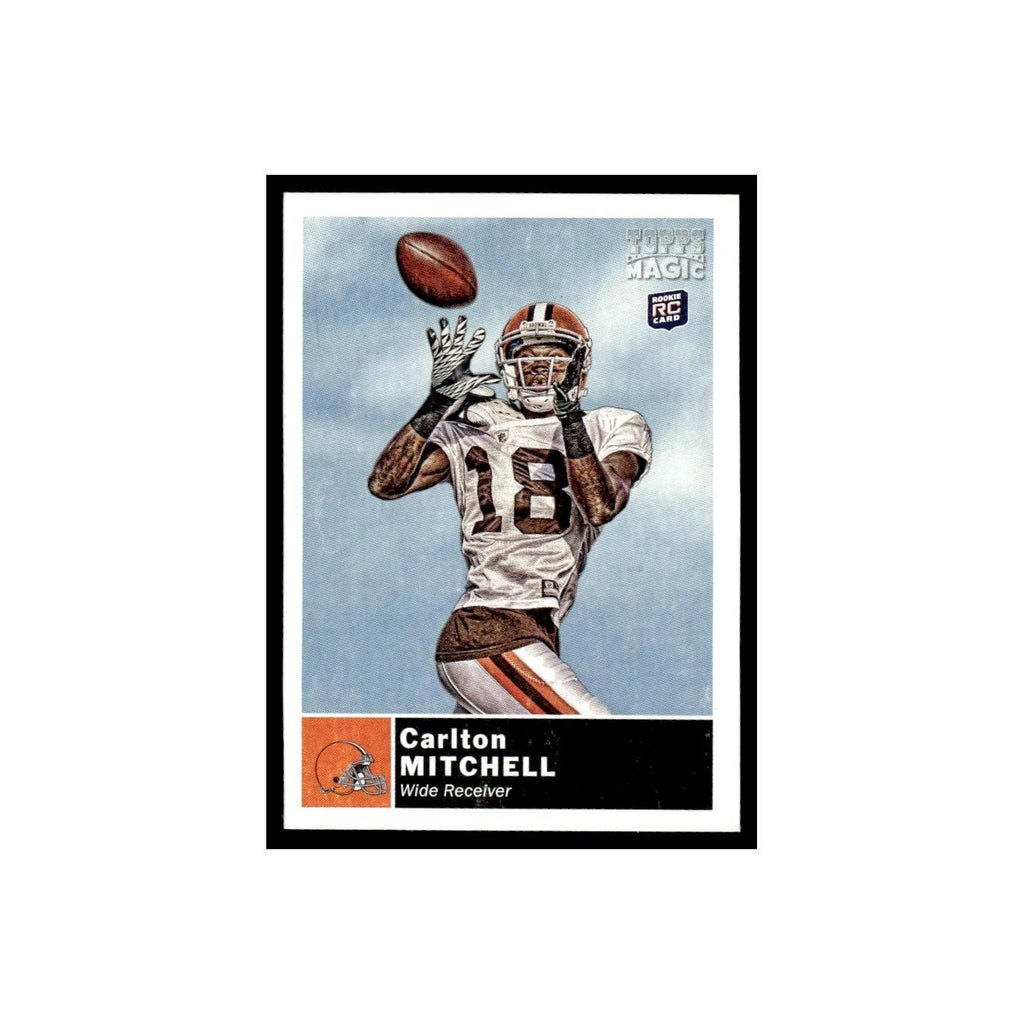2010 Topps Magic Mini Carlton Mitchell RC Browns #178