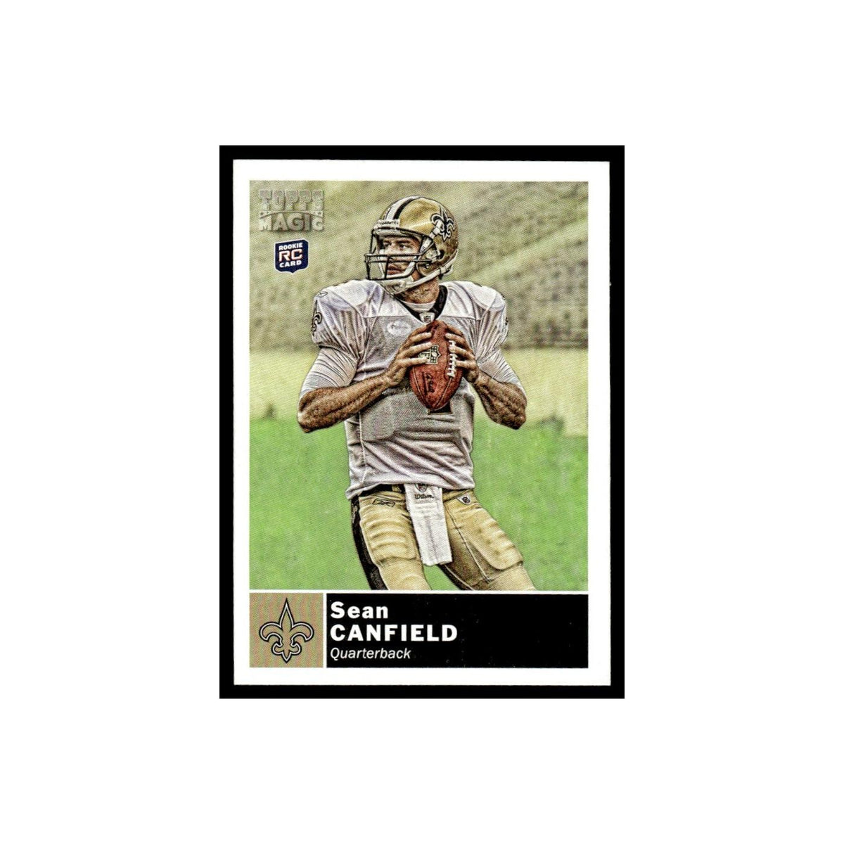 2010 Topps Magic Mini Sean Canfield RC Saints #146
