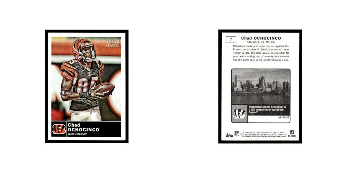 2010 Topps Magic Mini Chad Ochocinco Bengals #7