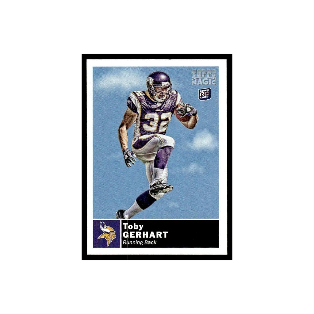 2010 Topps Magic Mini Toby Gerhart RC Vikings #210