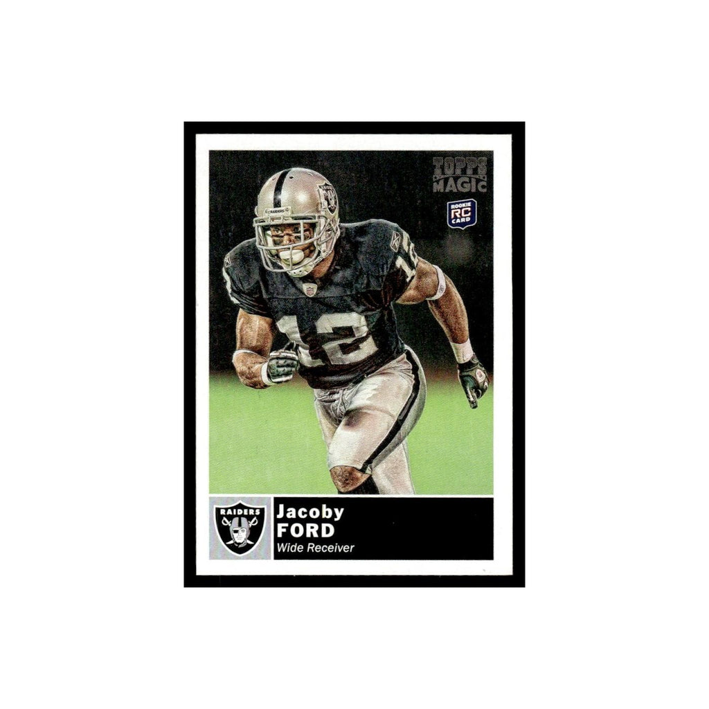 2010 Topps Magic Mini Jacoby Ford RC Raiders #91
