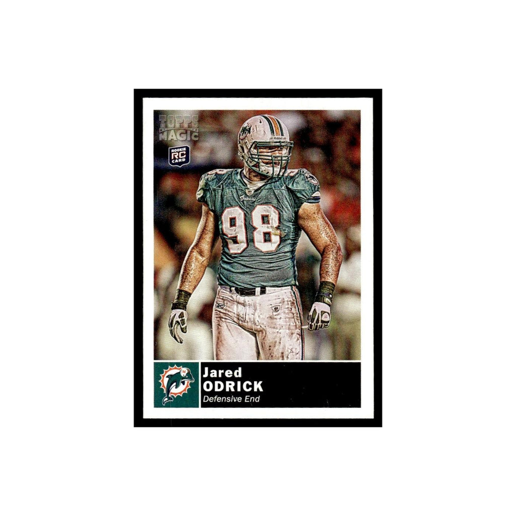 2010 Topps Magic Mini Jared Odrick RC Dolphins #77