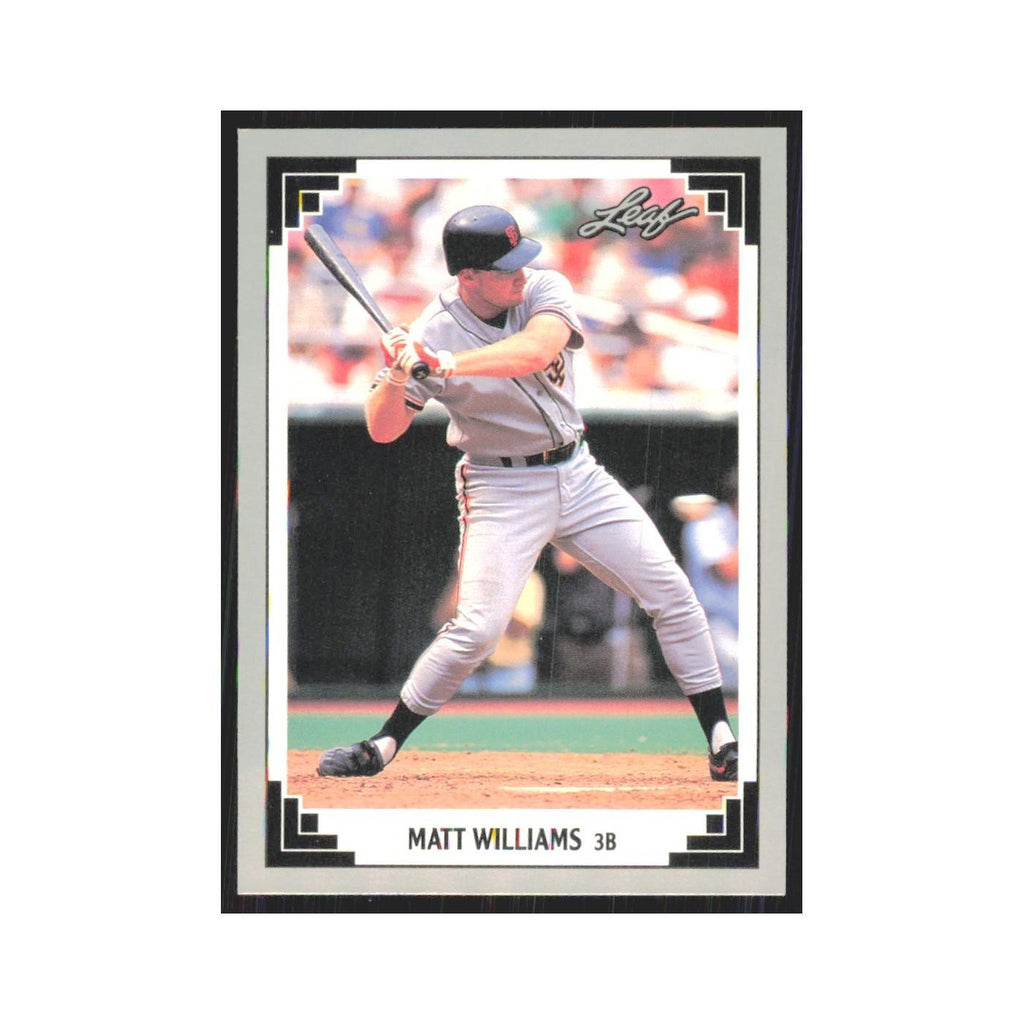 1991 Leaf Matt Williams Giants #93