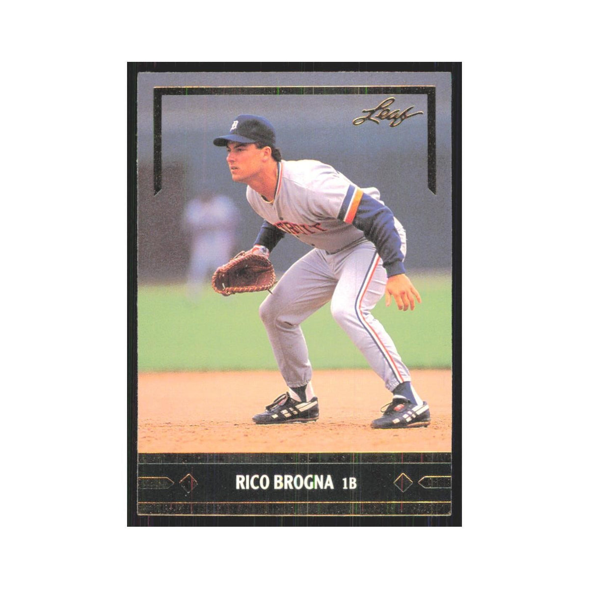 1991 Leaf Rico Brogna RC Tigers #BC11