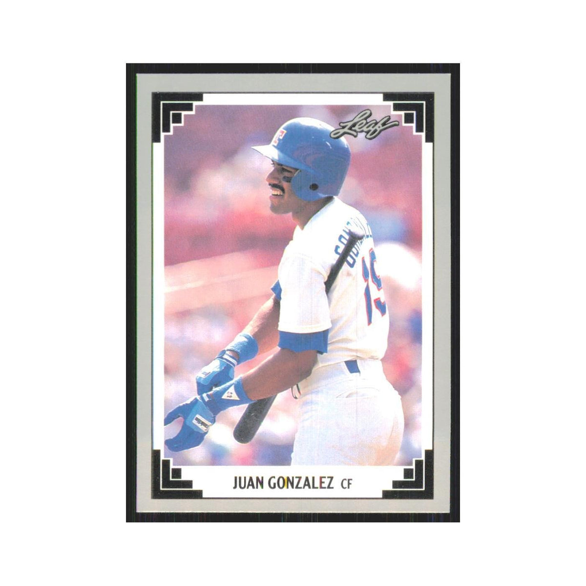 1991 Leaf Juan Gonzalez Rangers #119