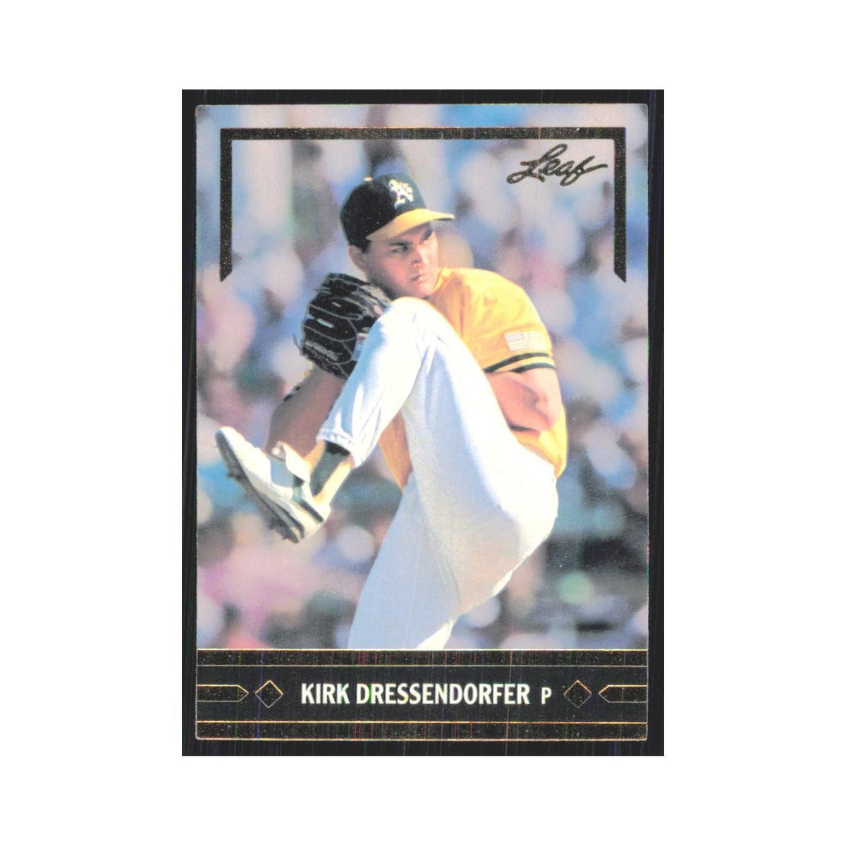 1991 Leaf Kirk Dressendorfer RC Athletics #BC13