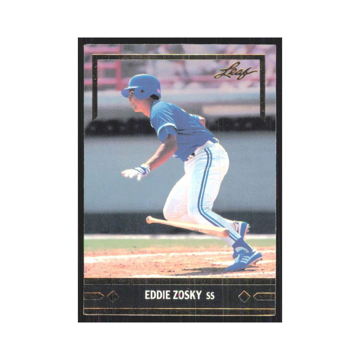 1991 Leaf Eddie Zosky RC Blue Jays #BC24