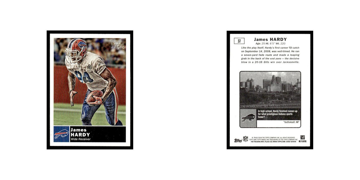 2010 Topps Magic Mini James Hardy Bills #37
