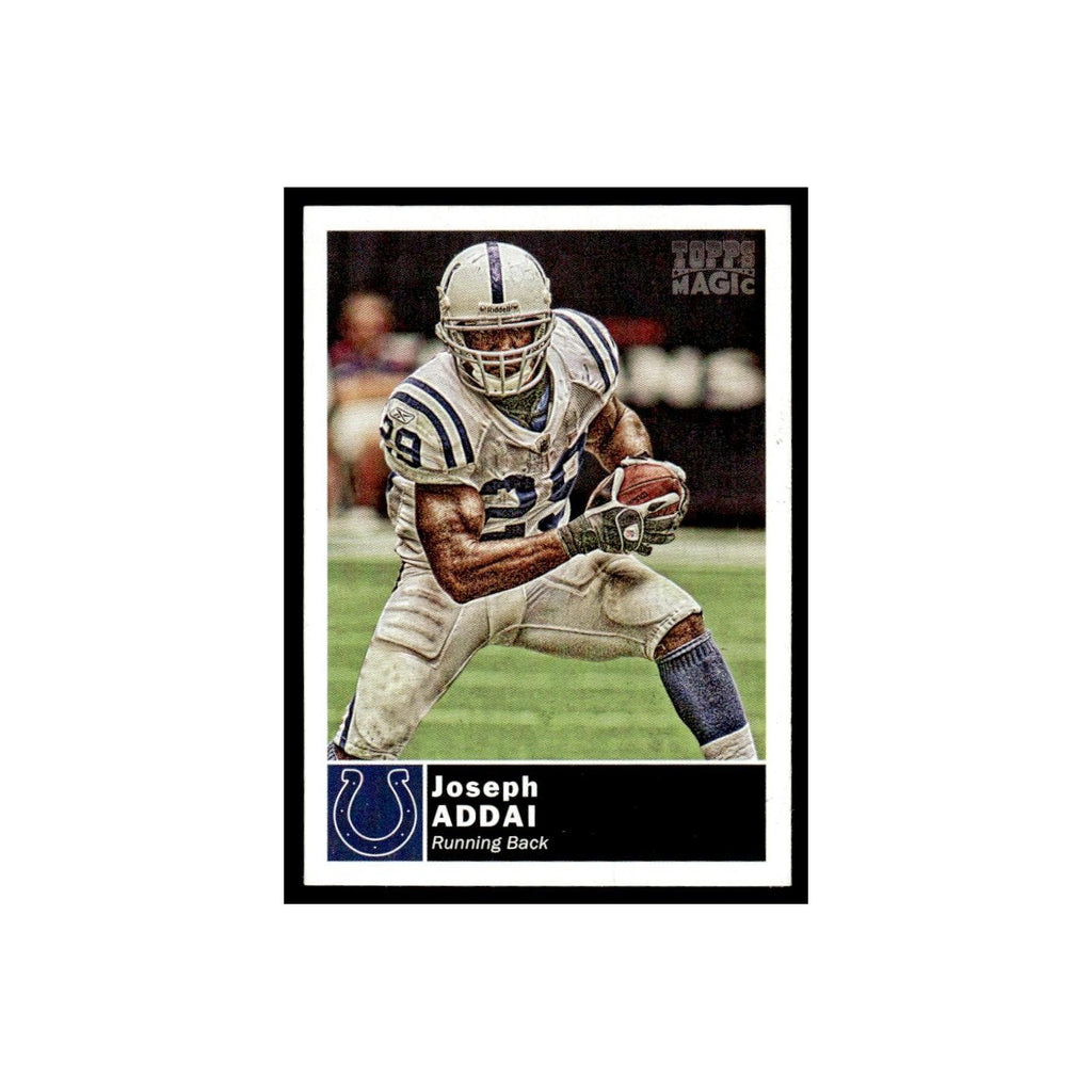 2010 Topps Magic Mini Joseph Addai Colts #187