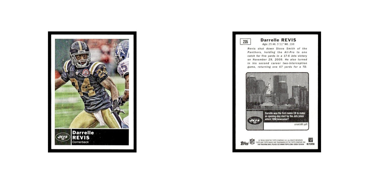 2010 Topps Magic Mini Darrelle Revis Jets #235