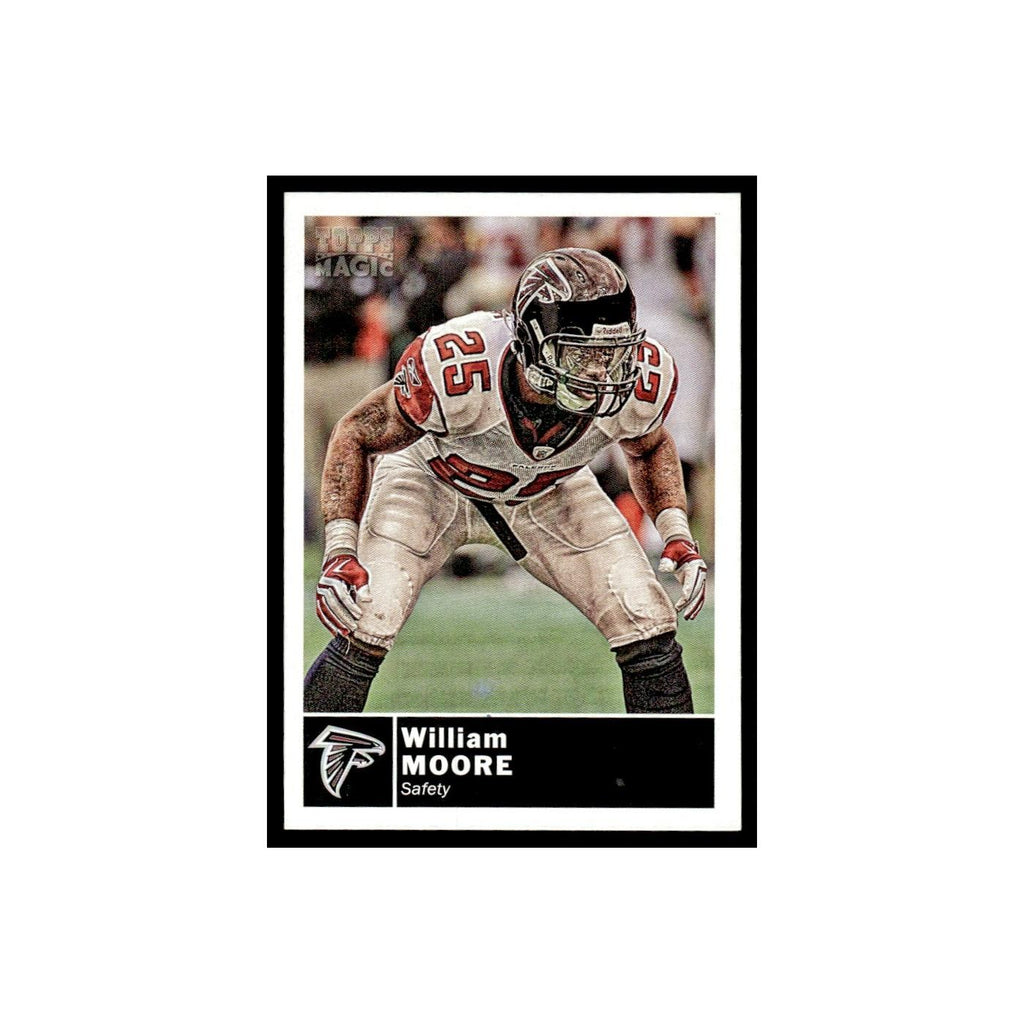 2010 Topps Magic Mini William Moore Falcons #74