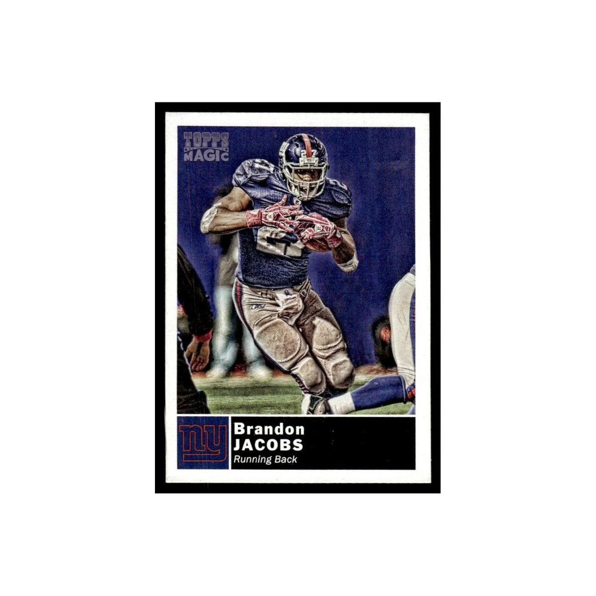 2010 Topps Magic Mini Brandon Jacobs Giants #104