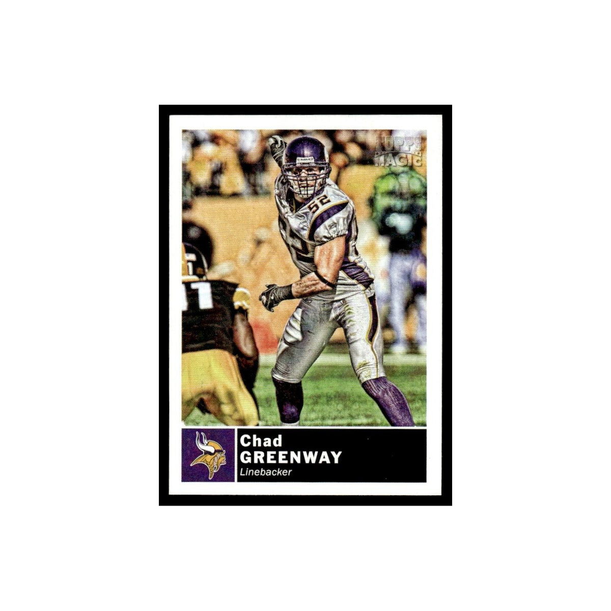 2010 Topps Magic Mini Chad Greenway Vikings #204