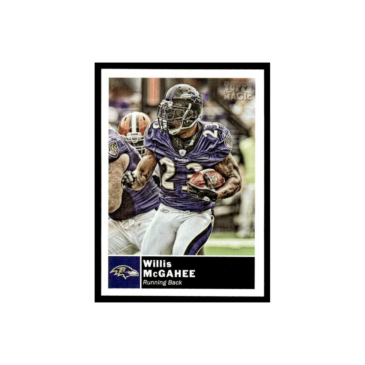 2010 Topps Magic Mini Willis McGahee Ravens #221