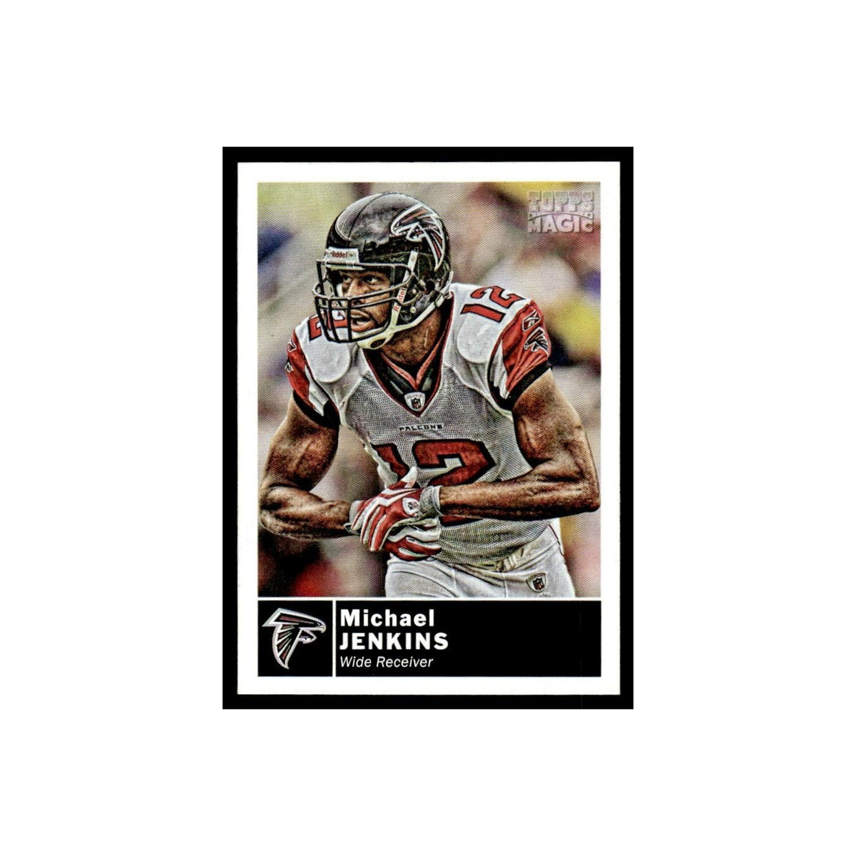 2010 Topps Magic Mini Michael Jenkins Falcons #207