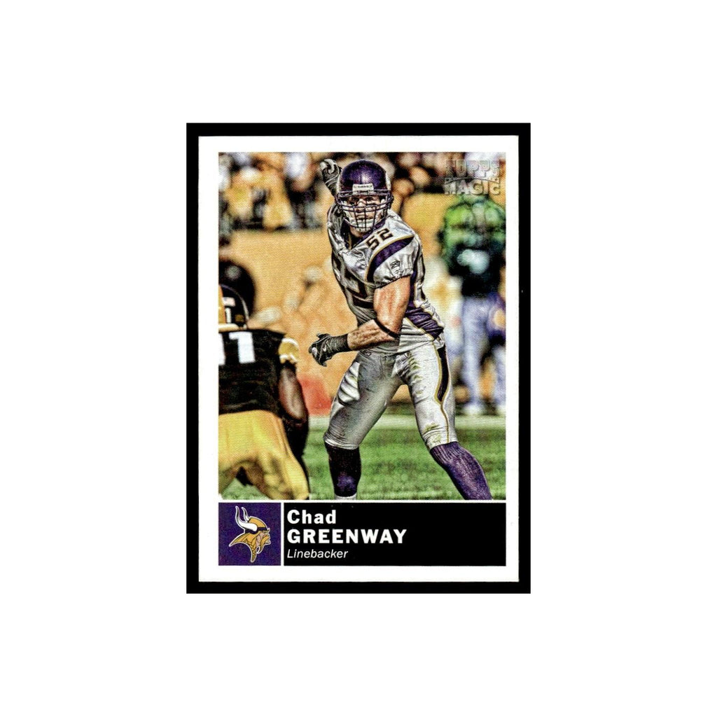 2010 Topps Magic Mini Chad Greenway Vikings #204