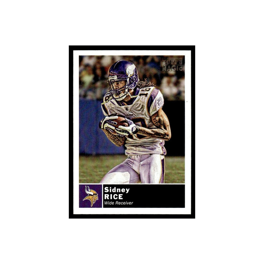 2010 Topps Magic Mini Sidney Rice Vikings #78