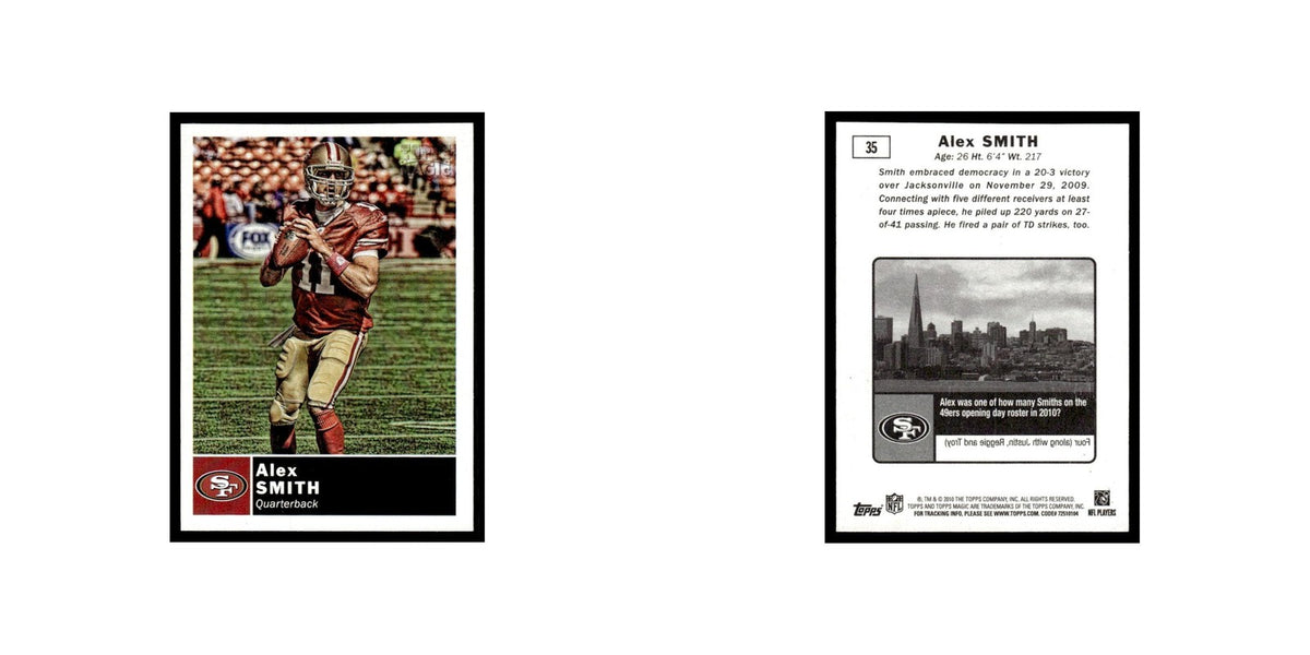 2010 Topps Magic Mini Alex Smith 49ers #35