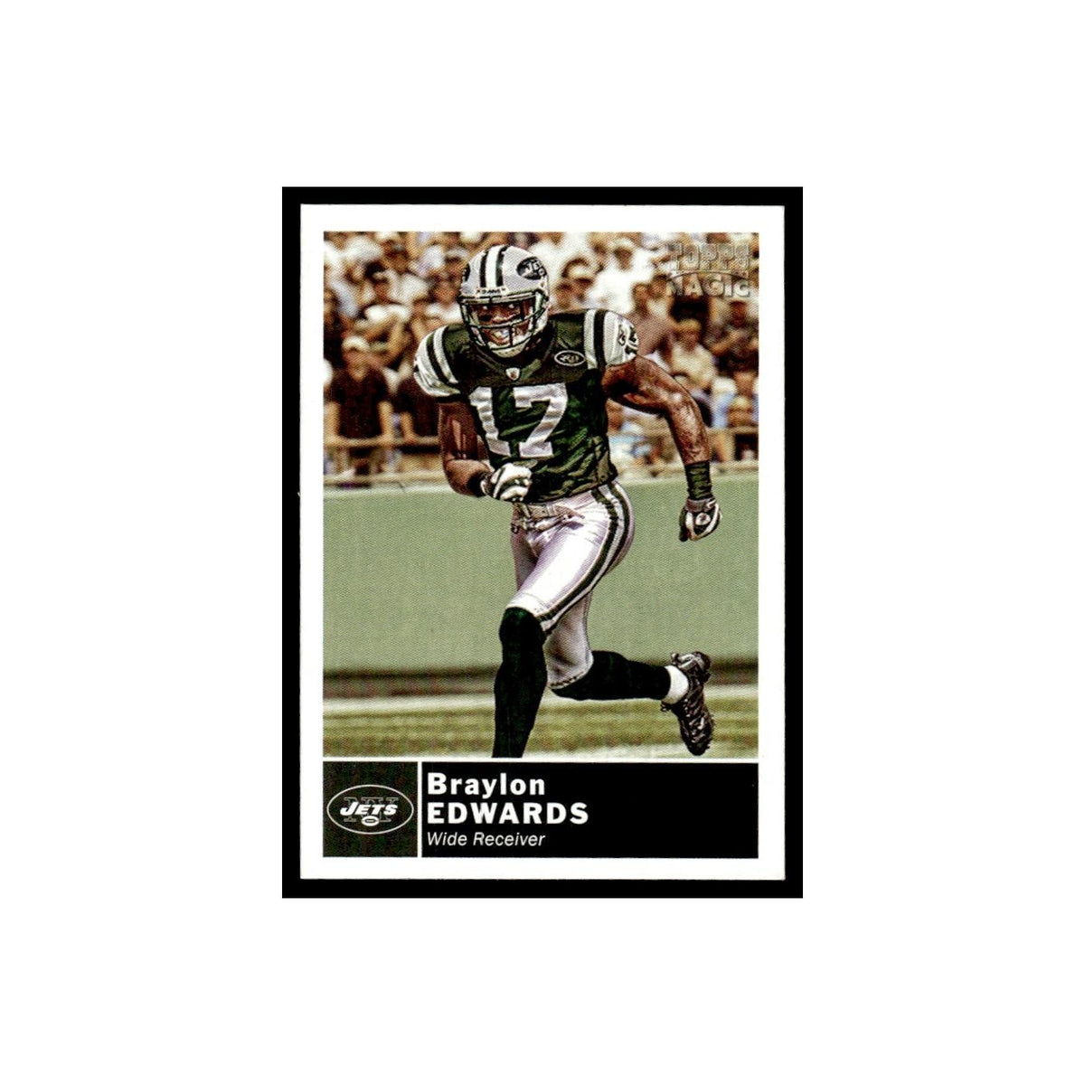 2010 Topps Magic Mini Braylon Edwards Jets #31