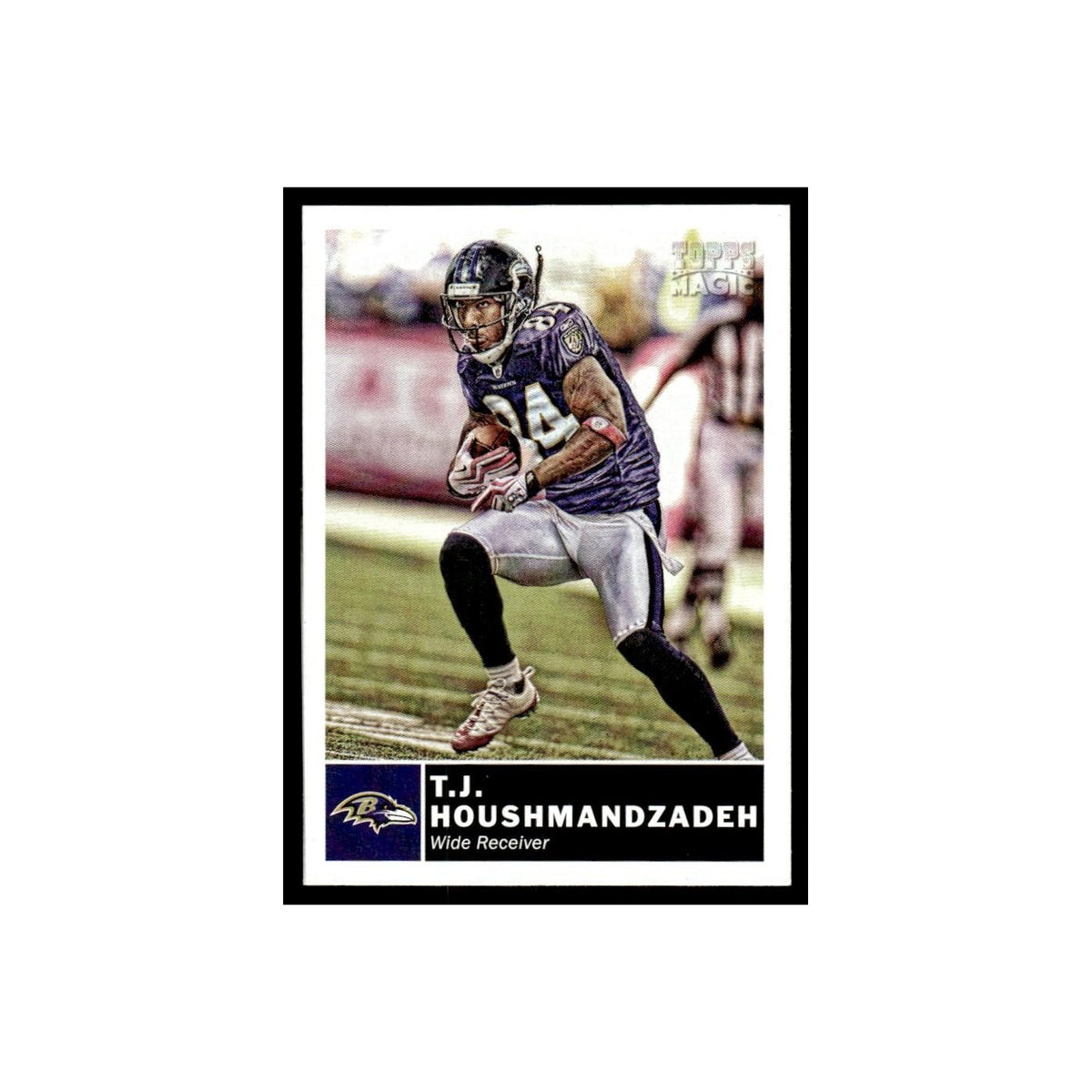 2010 Topps Magic Mini T.J. Houshmandzadeh Ravens #242