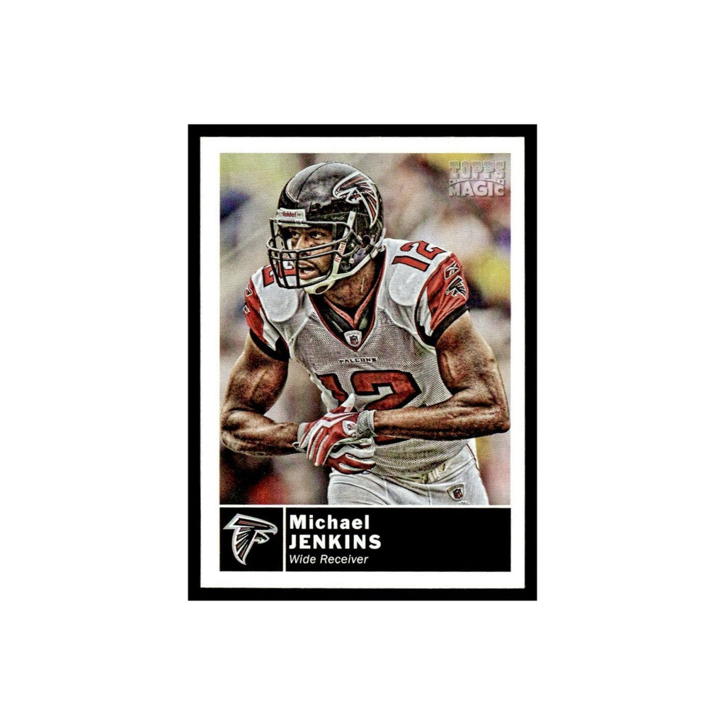 2010 Topps Magic Mini Michael Jenkins Falcons #207