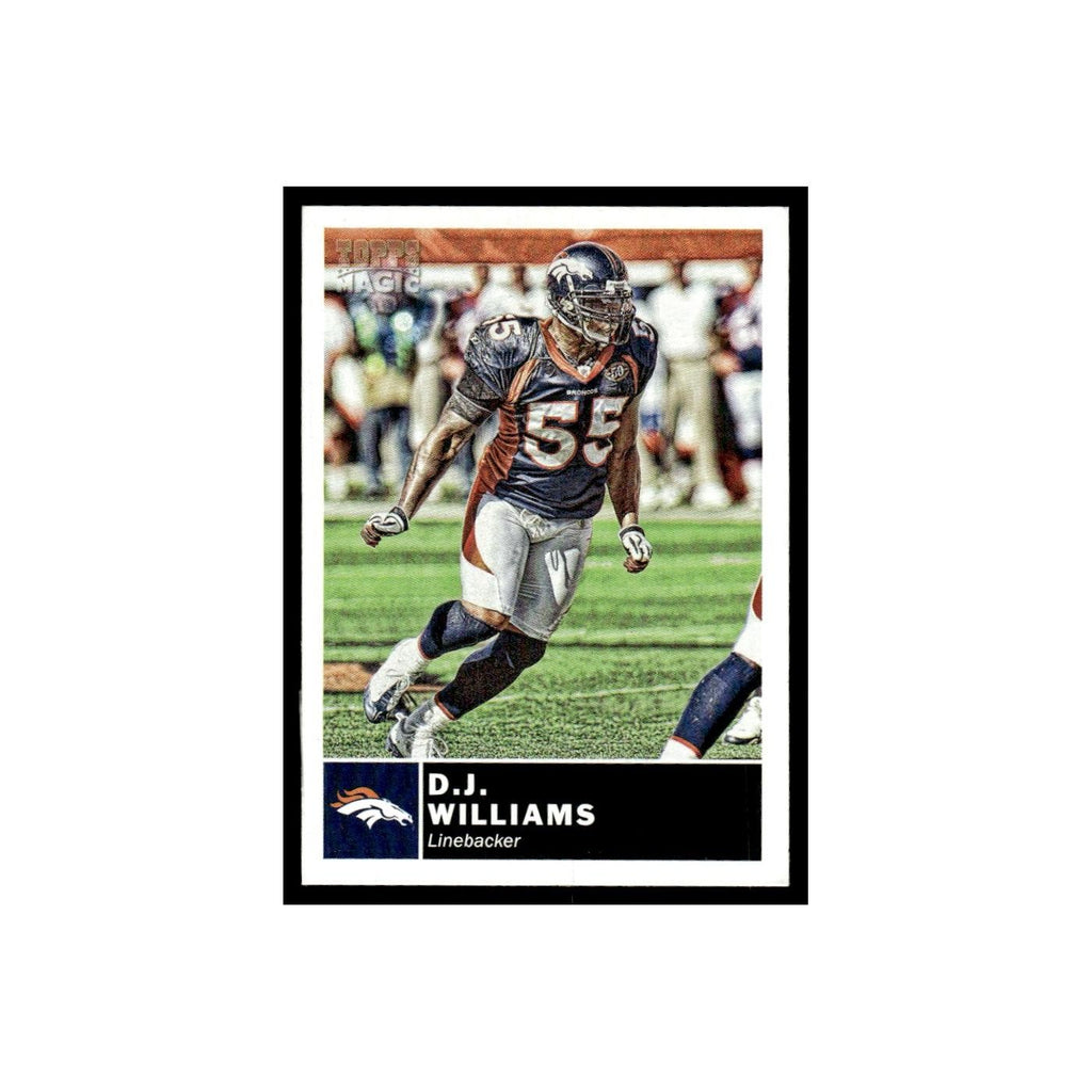 2010 Topps Magic Mini D.J. Williams Broncos #118