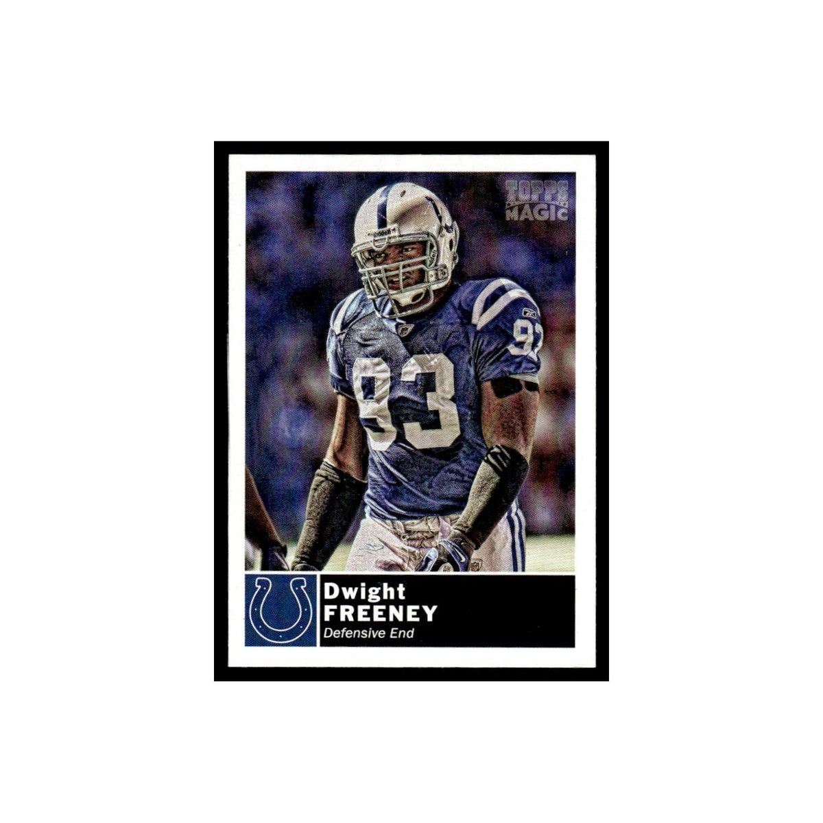 2010 Topps Magic Mini Dwight Freeney Colts #169