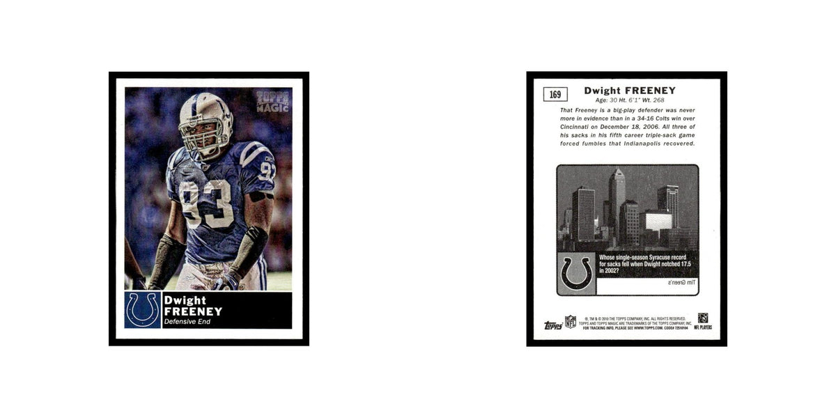 2010 Topps Magic Mini Dwight Freeney Colts #169