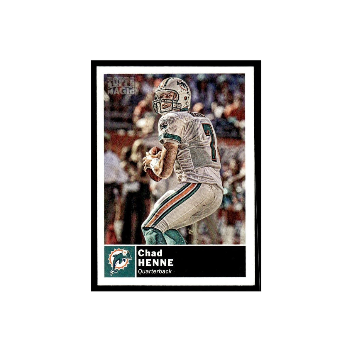 2010 Topps Magic Mini Chad Henne Dolphins #38