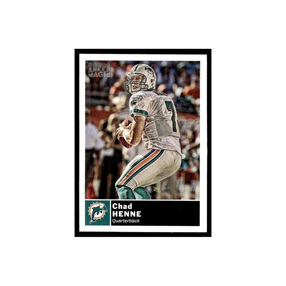 2010 Topps Magic Mini Chad Henne Dolphins #38