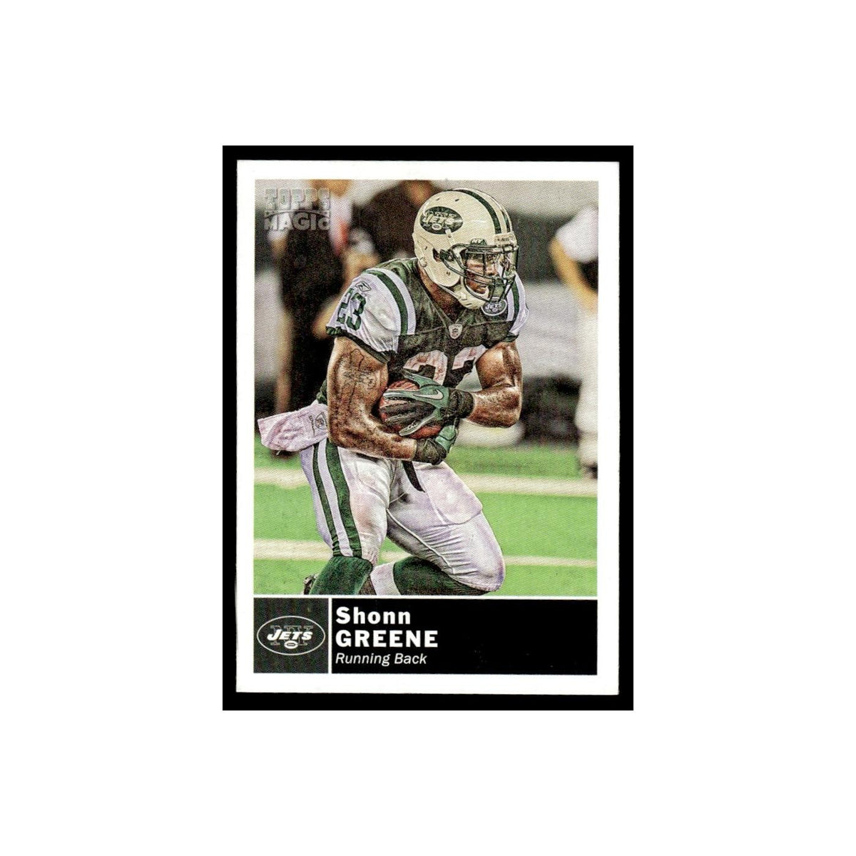 2010 Topps Magic Mini Shonn Greene Jets #109