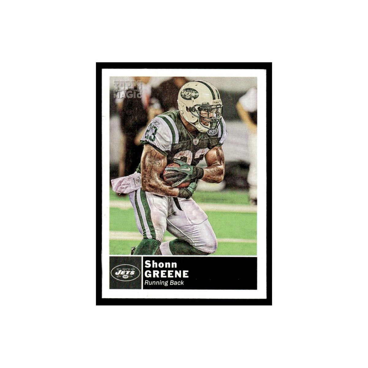 2010 Topps Magic Mini Shonn Greene Jets #109