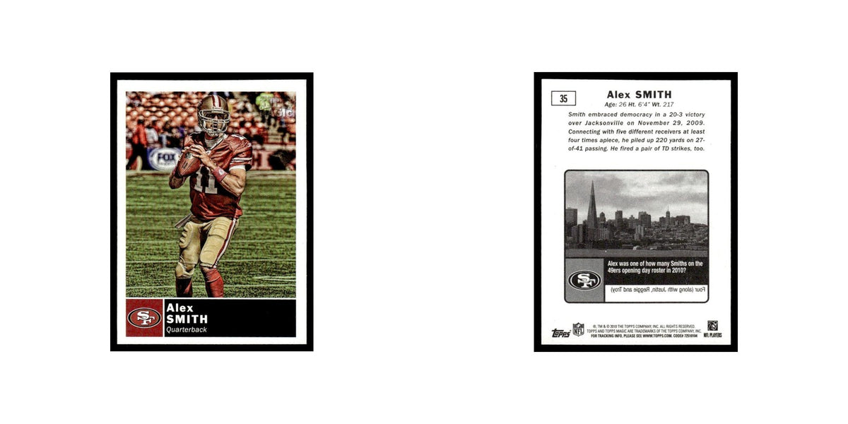 2010 Topps Magic Mini Alex Smith 49ers #35
