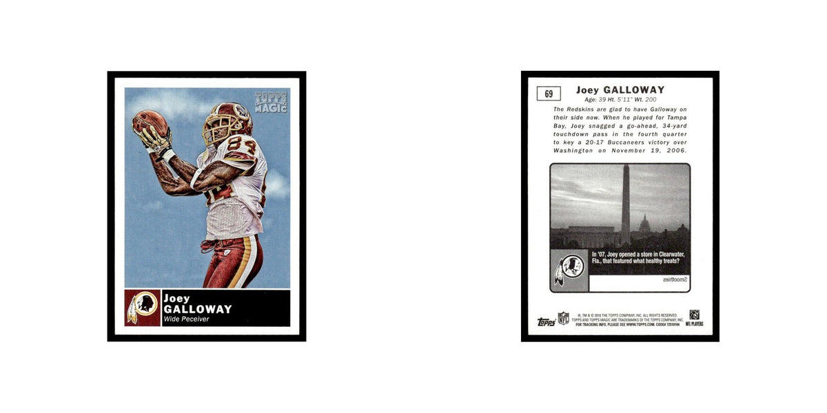 2010 Topps Magic Mini Joey Galloway Redskins #69