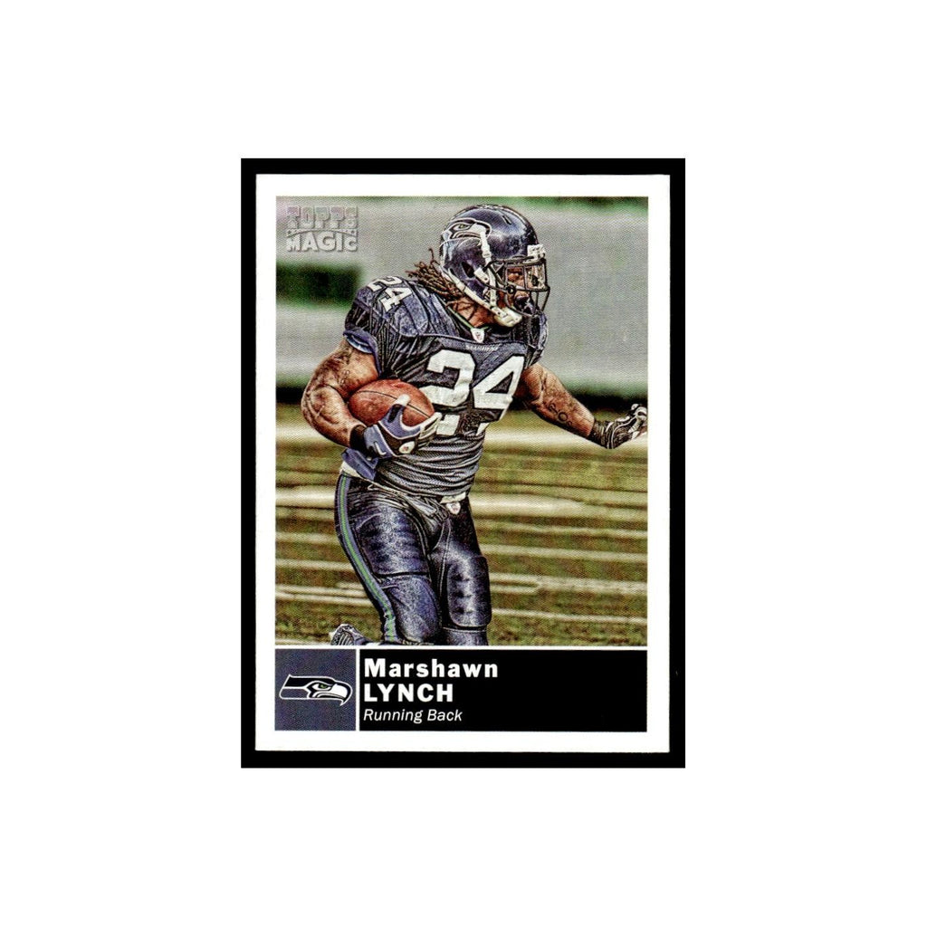 2010 Topps Magic Mini Marshawn Lynch Seahawks #179