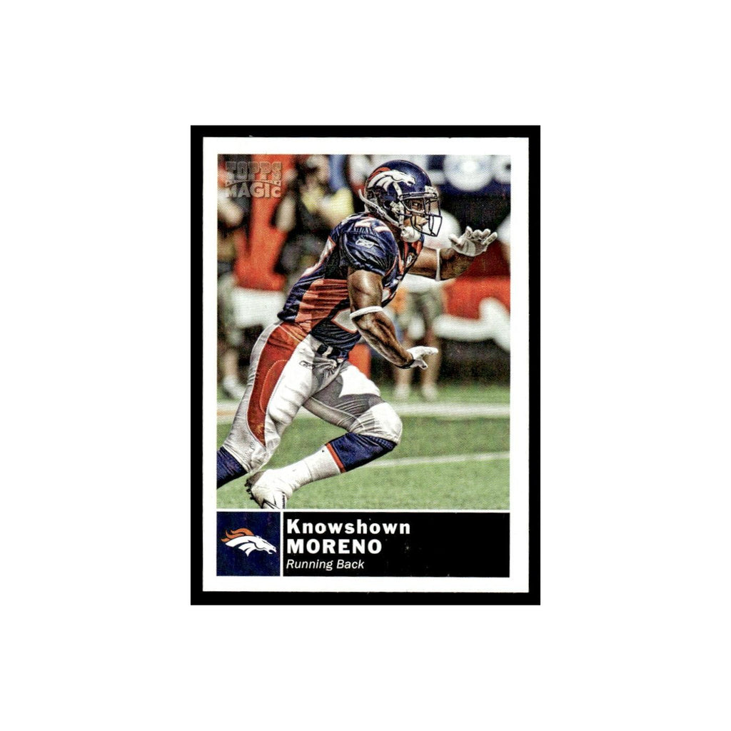 2010 Topps Magic Mini Knowshon Moreno Broncos #13