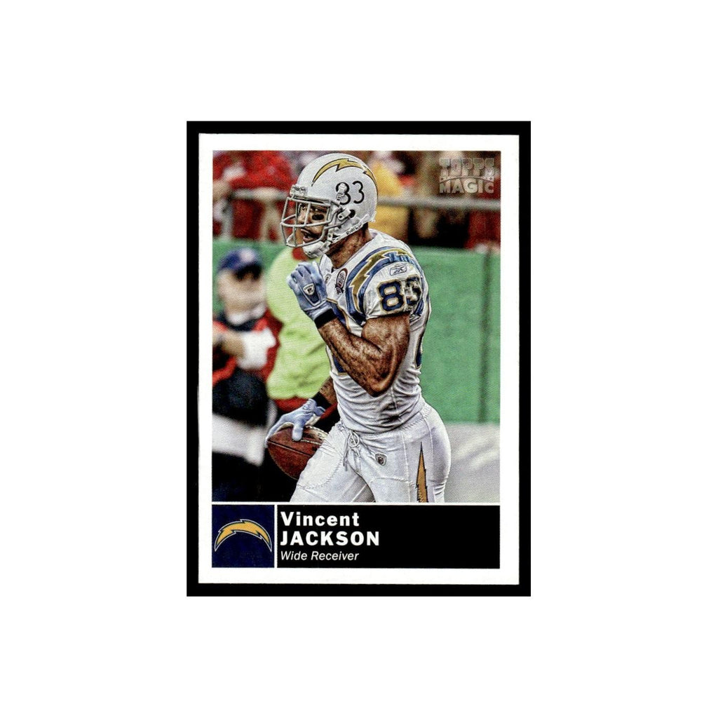 2010 Topps Magic Mini Vincent Jackson San Diego Chargers #173