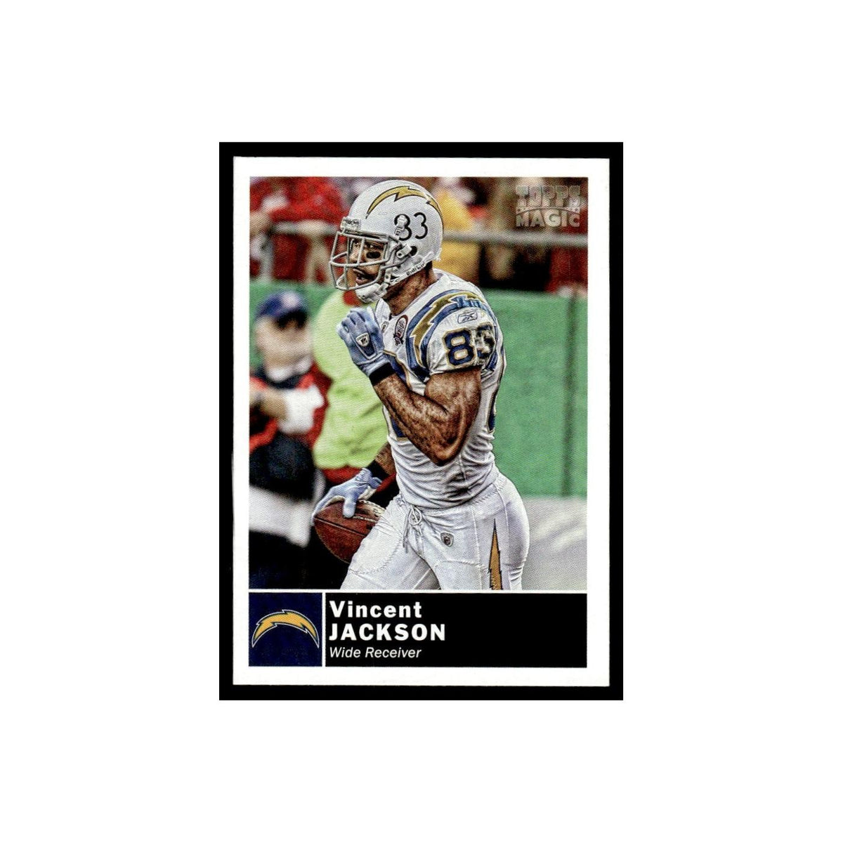 2010 Topps Magic Mini Vincent Jackson San Diego Chargers #173
