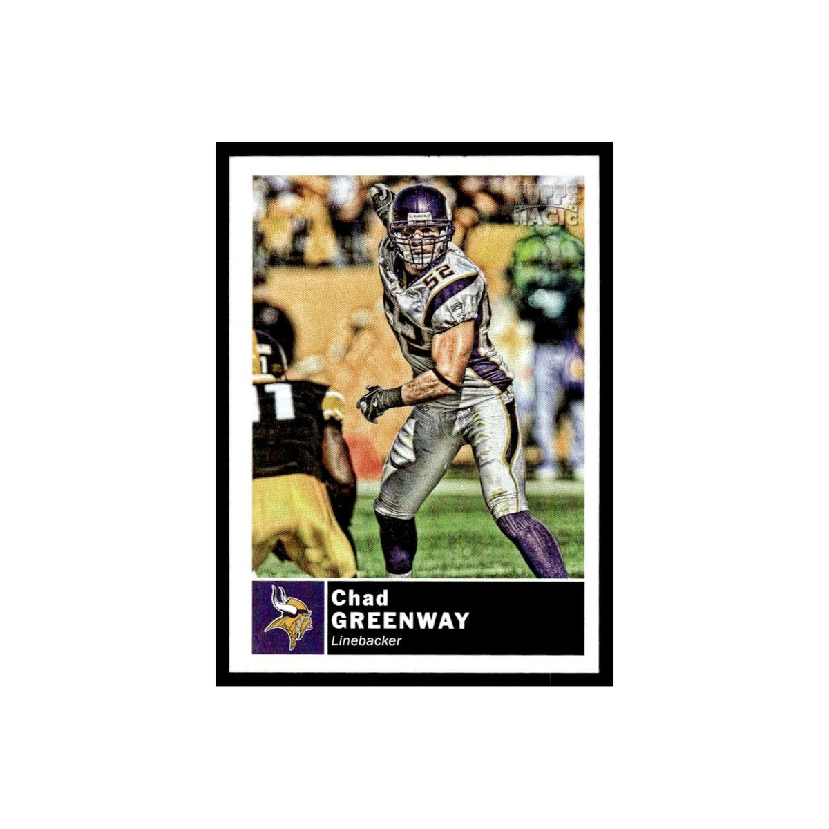 2010 Topps Magic Mini Chad Greenway Vikings #204