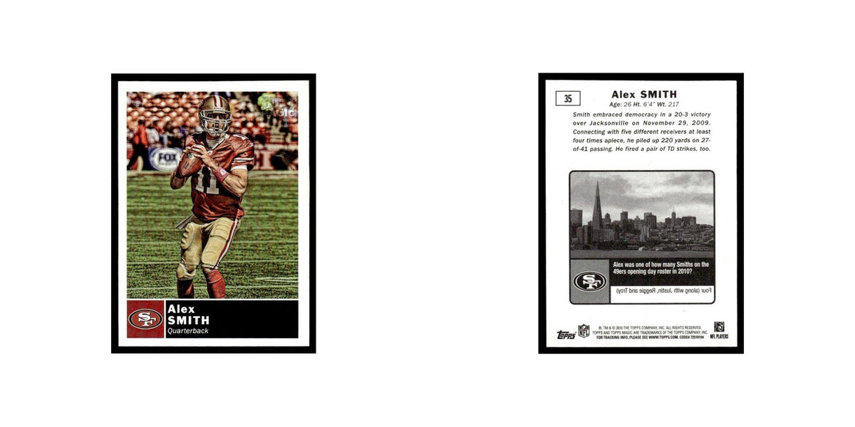 2010 Topps Magic Mini Alex Smith 49ers #35