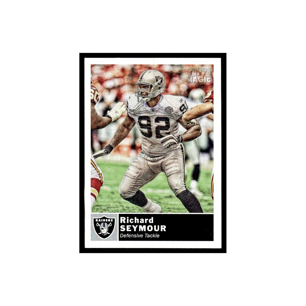 2010 Topps Magic Mini Richard Seymour Raiders #122