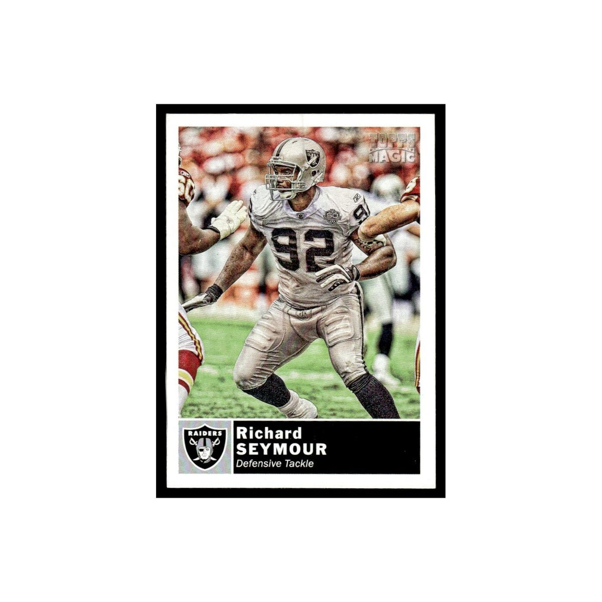 2010 Topps Magic Mini Richard Seymour Raiders #122
