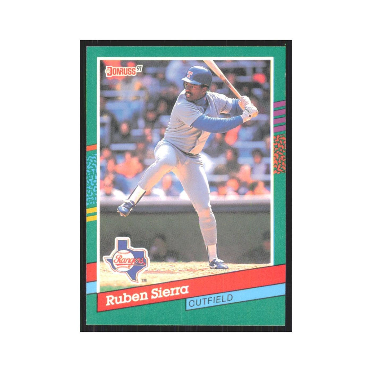 1991 Donruss Ruben Sierra Rangers #567